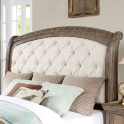 6pc Lellen Bedroom Set Beige/Rustic Natural Tone - HOMES: Inside + Out 21 6pc Lellen Bedroom Set Beige/Rustic Natural Tone - HOMES: Inside + Out -DreamNest Store GUEST be086f71 8d23 4888 8476 a0384a7403fe