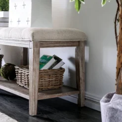 Wixam Tufted Bench Beige/Brown - HOMES: Inside + Out 9 Wixam Tufted Bench Beige/Brown - HOMES: Inside + Out -DreamNest Store GUEST be87a84a e137 42e6 97ed ece849448e88