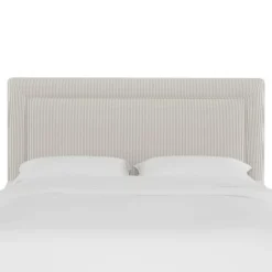 Empire Striped Upholstered Headboard - Skyline Furniture