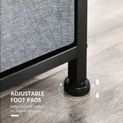 HOMCOM 8-Drawer Dresser, 3-Tier Fabric Chest Of Drawers, Storage Tower Organizer Unit With Steel Frame For Bedroom, Hallway, Light Gray 8 HOMCOM 8-Drawer Dresser, 3-Tier Fabric Chest Of Drawers, Storage Tower Organizer Unit With Steel Frame For Bedroom, Hallway, Light Gray -DreamNest Store GUEST bec7d6d5 79f2 4ade a9cb c51d65bcc923