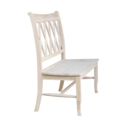 Double X - Back Bench - Unfinished - International Concepts 11 Double X - Back Bench - Unfinished - International Concepts -DreamNest Store GUEST bf6dd013 ed2a 4438 84c6 03b3d156ff20