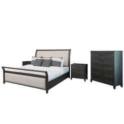 4pc Cindi Sleigh Bedroom Set Gray - Abbyson Living 28 4pc Cindi Sleigh Bedroom Set Gray - Abbyson Living -DreamNest Store GUEST bf879cc4 86c6 47e8 948f f2fdfc9008cc