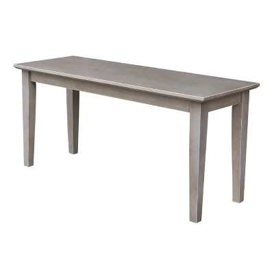 Shaker Styled Bench - International Concepts 6 Shaker Styled Bench - International Concepts - Image 6