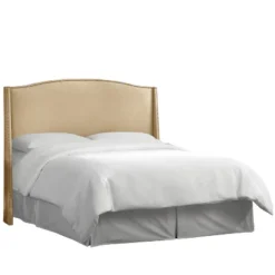 Palermo Nail Button Wingback Headboard Collection - Skyline Furniture
