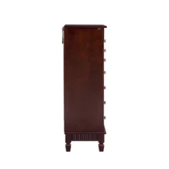 Tierra Contemporary Jewelry Armoire Merlot Brown - Powell Company -DreamNest Store GUEST c1317954 664b 4ef4 965c 596a33448ea0