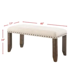 Dex Bench Walnut Brown - Picket House Furnishings -DreamNest Store GUEST c22fd745 7509 4e02 b30b 64ac4c4d66c9