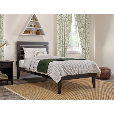 Twin XL Oxford Bed Espresso - AFI 1 Twin XL Oxford Bed Espresso - AFI