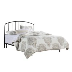 Tolland Metal Headboard With Bed Frame Black - Hillsdale Furniture -DreamNest Store GUEST c381fd8f 4c9e 49a9 bd0c c5bbab237592
