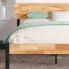 Olivia Metal Platform Bed Frame Natural - ZINUS