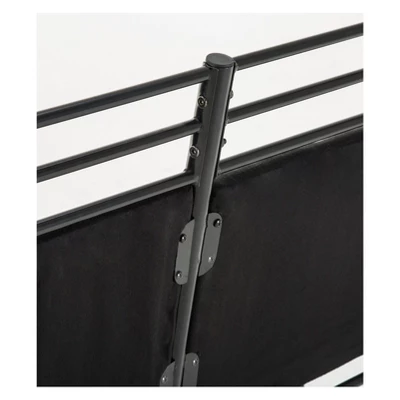 2pc Gareth Breakfast Nook Dining L Chair & Bench Black ( ) - Boraam 8 2pc Gareth Breakfast Nook Dining L Chair & Bench Black ( ) - Boraam - Image 8