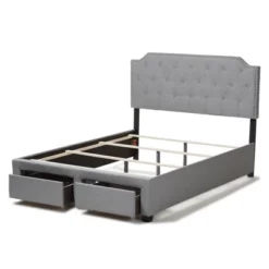 Aubrianne Modern And Contemporary Fabric Upholstered Storage Bed Gray - Baxton Studio -DreamNest Store GUEST c437f759 9eb9 4aa3 9265 e68e1db48c1a