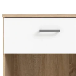 1 Drawer Nightstand In White - Tvilum -DreamNest Store GUEST c442e75a e44c 4ca4 90cb 72b378739a0d