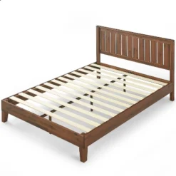 Vivek Deluxe Wood Platform Bed With Headboard - Zinus -DreamNest Store GUEST c4dadc25 2e3f 49bd 87a6 d87c6c8419c1