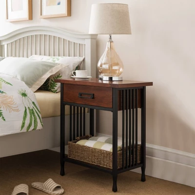 Nightstand Oak - Leick Home 1 Nightstand Oak - Leick Home