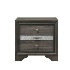 26" Naima Nightstand Gray - Acme Furniture -DreamNest Store GUEST c5423316 7ef1 4f1e 8aa5 34cdcd2875c1