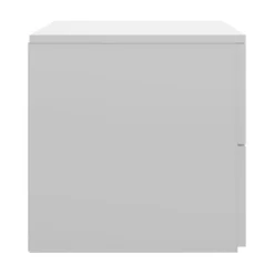 Delmar Wood 2 Drawer Nightstand Matte White - Hillsdale Furniture -DreamNest Store GUEST c6b34018 94ae 49b9 b946 ca773da5867d