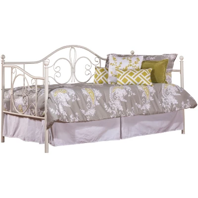Twin Ruby Daybed With Suspension Deck Textured White - Hillsdale Furniture 5 Twin Ruby Daybed With Suspension Deck Textured White - Hillsdale Furniture - Image 5
