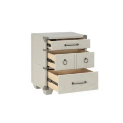 22" Orchest 3 Drawer Nightstand Gray - Acme Furniture -DreamNest Store GUEST c79bfe87 7baa 4611 99dc 9be5062f7bec