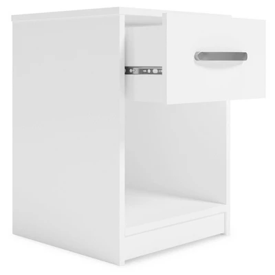 Flannia Nightstand White - Signature Design By Ashley 2 Flannia Nightstand White - Signature Design By Ashley - Image 2