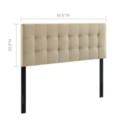 Lily Upholstered Fabric Headboard - Modway
