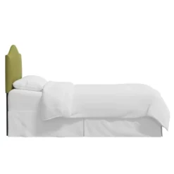 Custom Upholstered Curved Headboard Velvet Twin - Skyline Furniture -DreamNest Store GUEST c7e84dad cdf6 4ae3 81af debaf68418d9