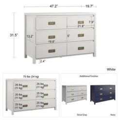 Little Seeds Monarch Hill Haven 6 Drawer Kids Dresser -DreamNest Store GUEST c8e319a0 d7bb 4d0a 94f9 0be6927e5c1e
