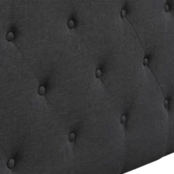 King Amery Tufted Upholstered Headboard Charcoal - Adore Decor -DreamNest Store GUEST c8ee2d9a 772d 4fe8 886f 4989fe95a64d