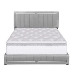 Sloan Vertical Stitched Upholstered Platform Bed - Eco Dream -DreamNest Store GUEST c90bc649 7f10 405f a1a1 75f4849b8fb5