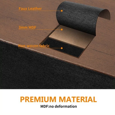 REAHOME 10 Drawer Steel Frame Bedroom Storage Organizer Chest Dresser With Waterproof Top, Adjustable Feet, And Wall Safety Attachment, Espresso 2 REAHOME 10 Drawer Steel Frame Bedroom Storage Organizer Chest Dresser With Waterproof Top, Adjustable Feet, And Wall Safety Attachment, Espresso - Image 2