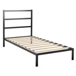 Costway Twin/Full Metal Bed Platform Frame Heavy Duty Mattress Foundation W/Headboard -DreamNest Store GUEST c9a95af1 9d04 4ab6 a30c 43f83abf1b8a
