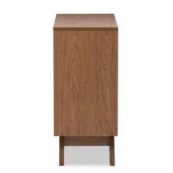 Hildon Mid-Century Modern Wood 4 Drawer Storage Chest Brown - Baxton Studio -DreamNest Store GUEST c9aabbd0 f129 4a8b 8c10 5c27078c9f5d