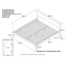 King Orlando Platform Bed White - AFI 13 King Orlando Platform Bed White - AFI -DreamNest Store GUEST c9aaea6a 1ab2 4c26 aab3 25ebf93d9384