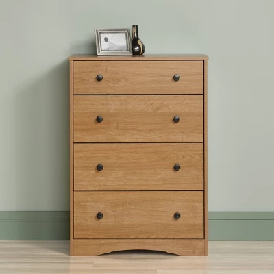 Beginnings 4 Drawer Chest Highland Oak - Sauder 1 Beginnings 4 Drawer Chest Highland Oak - Sauder
