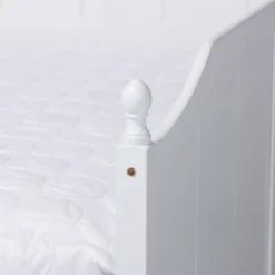 Full Millie Wood Daybed With Trundle White - Baxton Studio 12 Full Millie Wood Daybed With Trundle White - Baxton Studio -DreamNest Store GUEST c9fa6e83 a74d 4e1e 8167 3c12395221cf