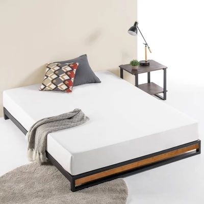 6" Suzanne Platforma Bed Frame Without Headboard Black - Zinus 7 6" Suzanne Platforma Bed Frame Without Headboard Black - Zinus - Image 7