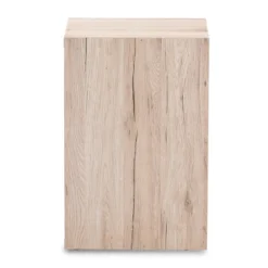 Pandora Modern And Contemporary Two-Tone 2 Drawer Nightstand Dark Gray - Baxton Studio -DreamNest Store GUEST ca5303e4 9b67 47d5 8720 4ad9977f3664