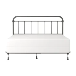 King Kirkland Metal Headboard With Frame Aged Pewter - Hillsdale Furniture 14 King Kirkland Metal Headboard With Frame Aged Pewter - Hillsdale Furniture -DreamNest Store GUEST cacbaa49 7270 41db aae4 c4fd30c415f0