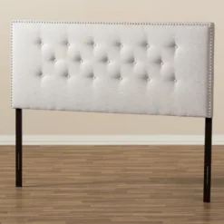 Windsor Modern And Contemporary Fabric Upholstered Headboard Beige - Baxton Studio 10 Windsor Modern And Contemporary Fabric Upholstered Headboard Beige - Baxton Studio -DreamNest Store GUEST cb10aa37 9ec6 4404 9d63 e5a817a4cae7