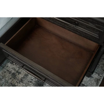 4pc Cindi Sleigh Bedroom Set Gray - Abbyson Living 9 4pc Cindi Sleigh Bedroom Set Gray - Abbyson Living - Image 9