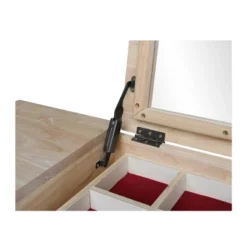 Alexandria Vanity Table With Vanity Bench Unfinished - International Concepts -DreamNest Store GUEST cbfe2f67 96b8 42a7 bdc1 ac287a8f6d82 1