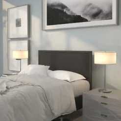 Flash Furniture Melbourne Metal Upholstered Headboard - Modern Headboard