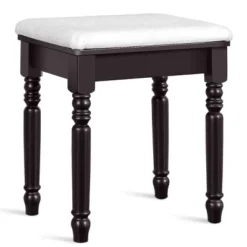 Tangkula 7 Drawers Tri-Folding Vanity Mirror Makeup Dressing Table Set W/ Necklace Hook -DreamNest Store GUEST ccdcc9da 1ef3 4e1b b43c 4b741d300c6f