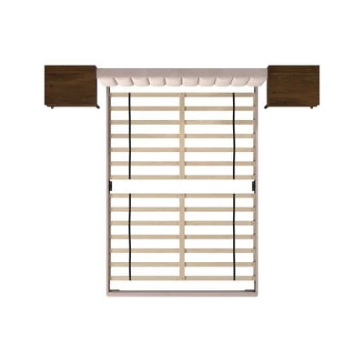 Queen Colbie Upholstered Platform Bed With Nightstands - Picket House Furnishings 8 Queen Colbie Upholstered Platform Bed With Nightstands - Picket House Furnishings - Image 8