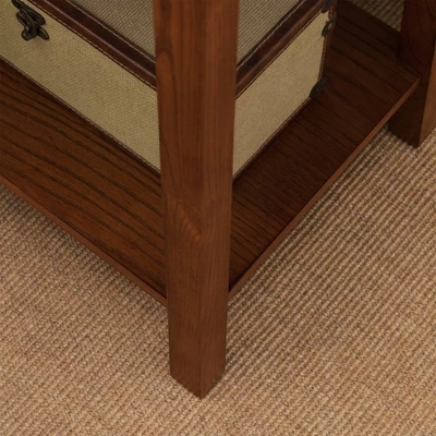 Nightstand Brown - Leick Home 6 Nightstand Brown - Leick Home - Image 6