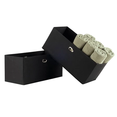 3pc Torino Set Storage Shelf With Baskets - Winsome 4 3pc Torino Set Storage Shelf With Baskets - Winsome - Image 4