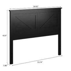 Glenwillow Home Farmhouse Style Wood Panel Headboard -DreamNest Store GUEST cf95a866 5c00 4422 b9bb 7db79079744d