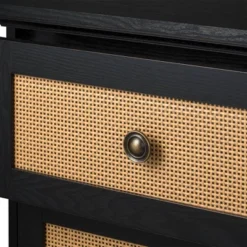 Newcomb 2 Drawer Nightstand Black - Sango -DreamNest Store GUEST cfda91a7 90f3 4203 a7c0 78a15234fce5
