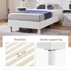 Yaheetech Wooden Bed Frame With Wood Slat Support 10 Yaheetech Wooden Bed Frame With Wood Slat Support -DreamNest Store GUEST d0618089 429f 4ca0 a645 9671ff4adebc