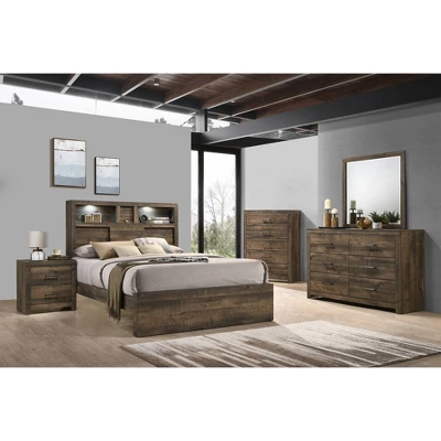 Beckett 5 Drawer Chest Walnut - Picket House Furnishings 2 Beckett 5 Drawer Chest Walnut - Picket House Furnishings - Image 2