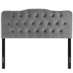 Annabel Queen Diamond Tufted Performance Velvet Headboard - Modway